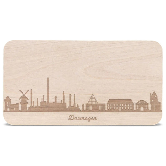 Frühstücksbrettchen Skyline Dormagen