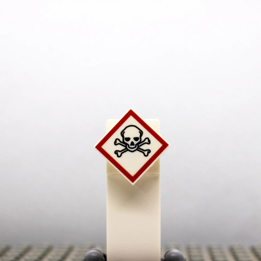 "GHS sehr giftig" 2x2 Tile