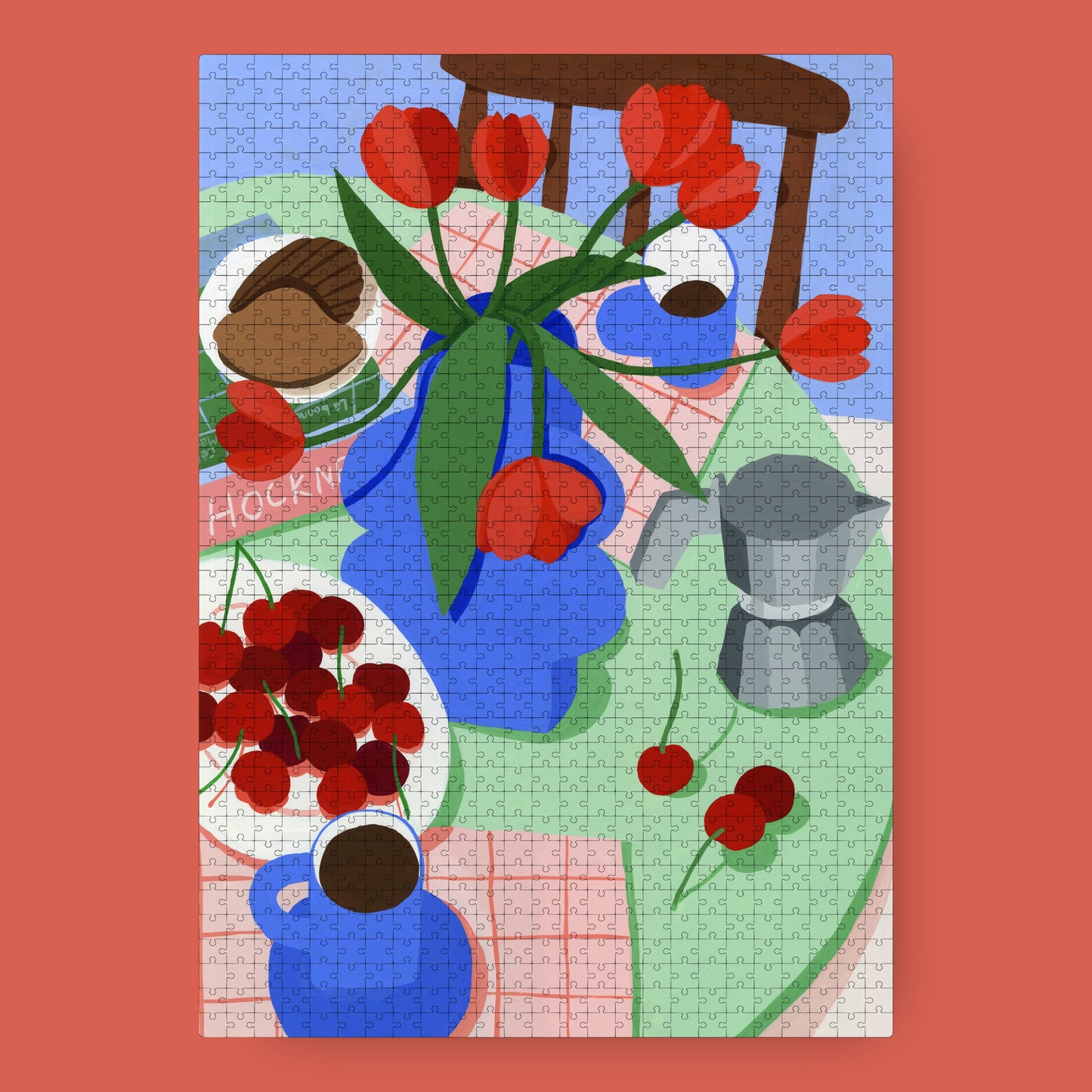 "Goûter Au Vase Bleu"