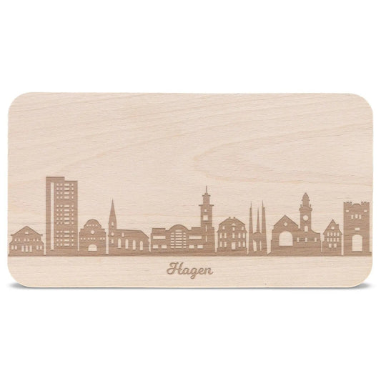 Frühstücksbrettchen Skyline Hagen
