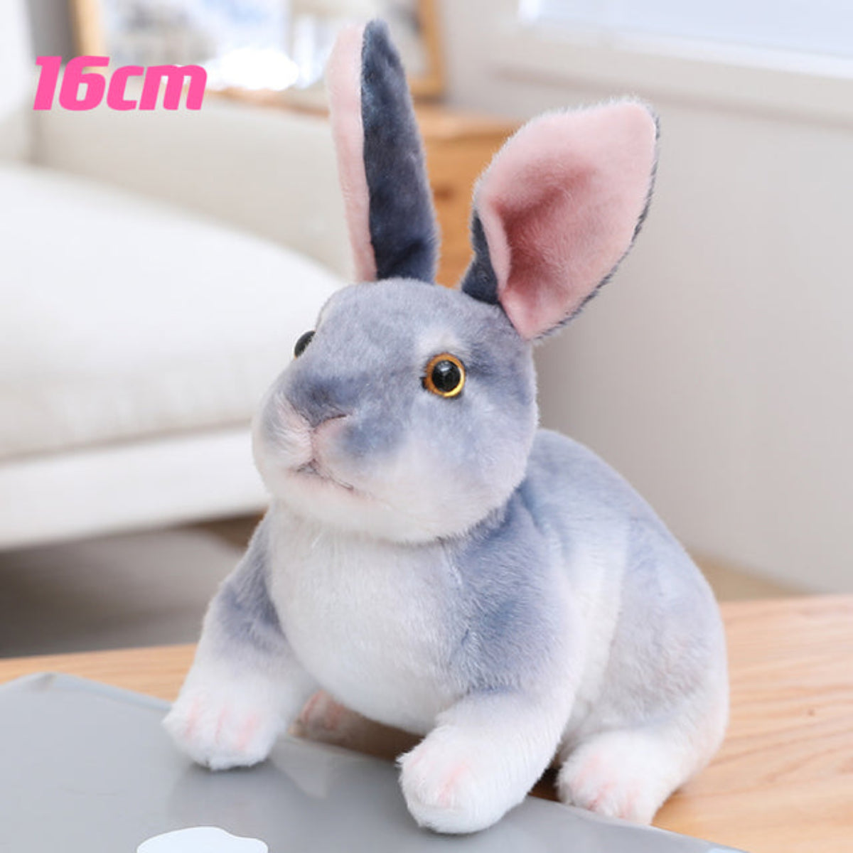 Hase Kuscheltier Häschen - 16 cm Plüschtier weiches Stofftier