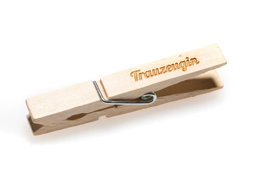 Holz Wäscheklammern mit Gravur