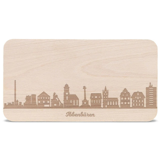 Frühstücksbrettchen Skyline Ibbenbüren