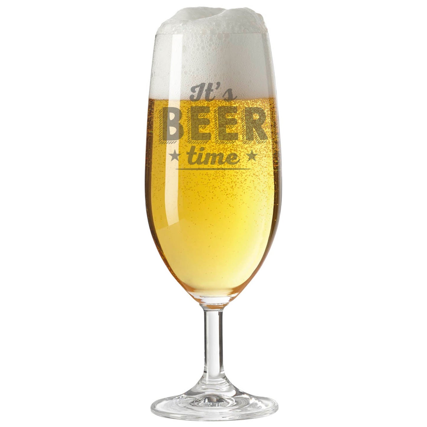 Leonardo Bierglas mit Gravur "It's Beer time"