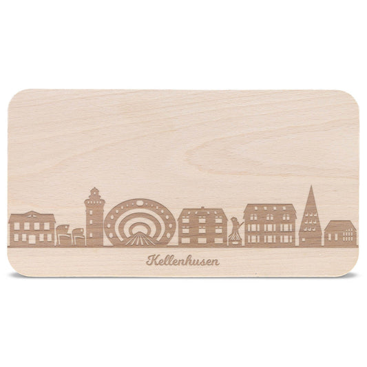 Frühstücksbrettchen Skyline Kellenhusen