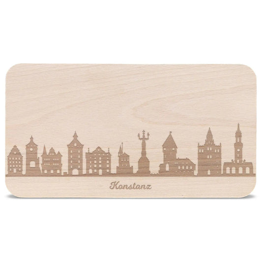 Frühstücksbrettchen Skyline Konstanz