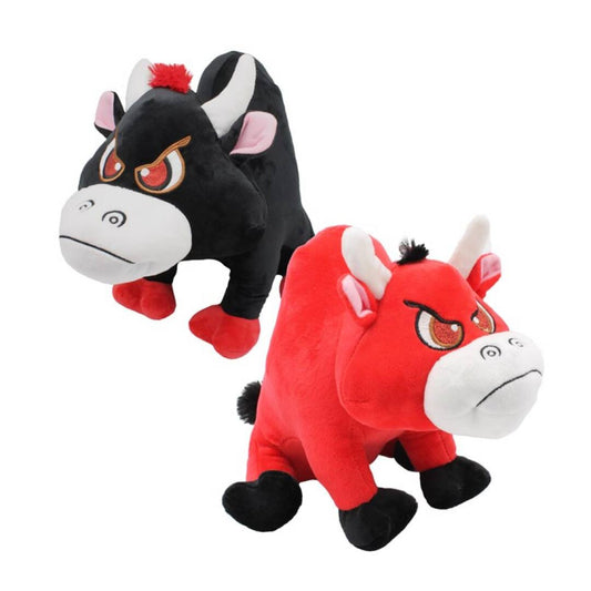 Stier Kuscheltier 20 cm Bulle - Büffel Plüschtier Stofftier