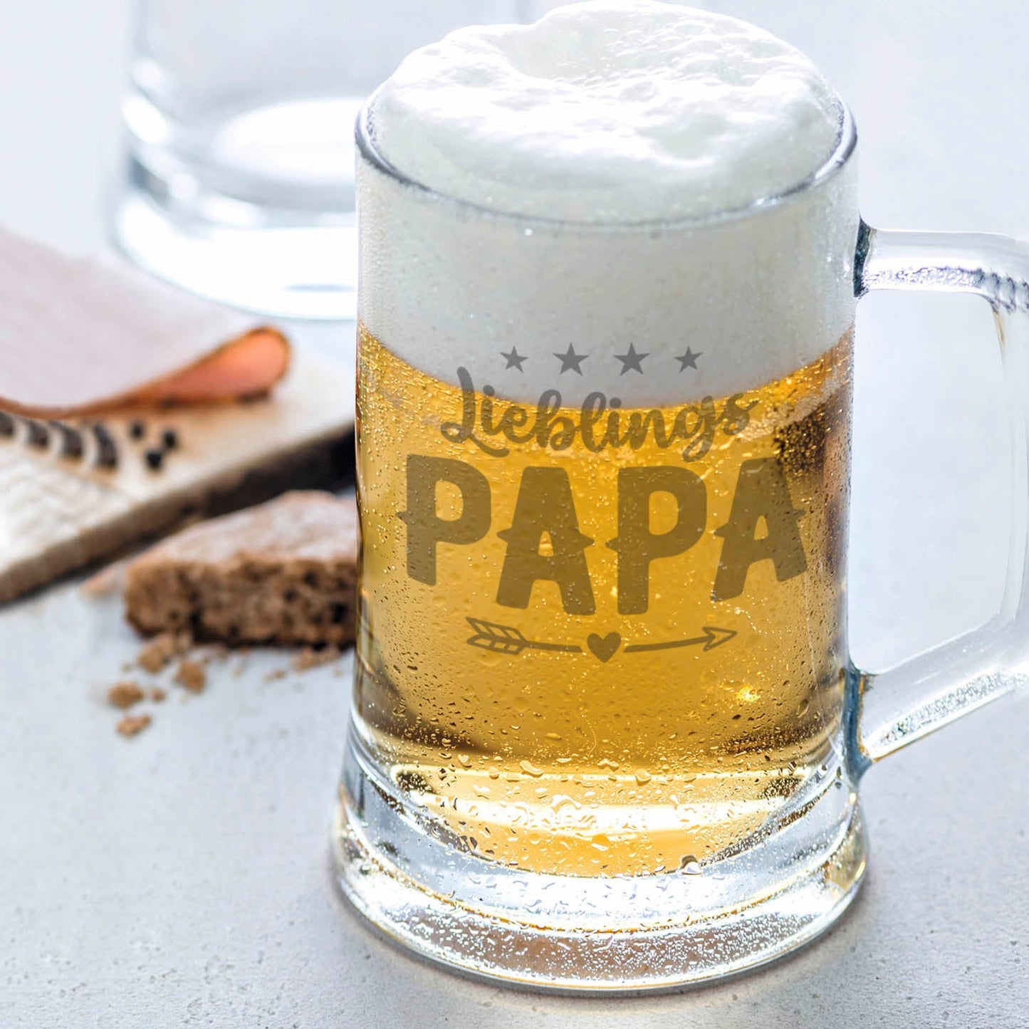 Montana Bierkrug mit Gravur "Lieblings Papa"