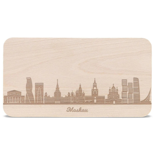 Frühstücksbrettchen Skyline Moskau