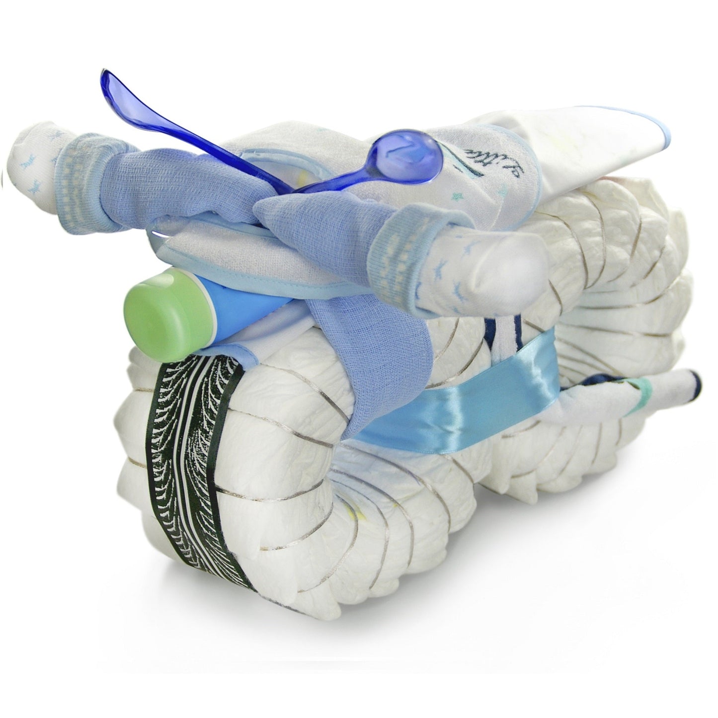 Windelmotorrad ROCKSTAR blau