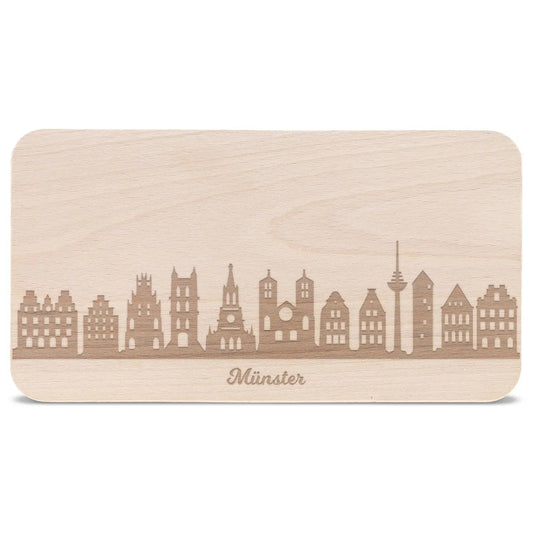 Frühstücksbrettchen Skyline Münster