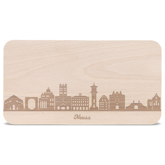 Frühstücksbrettchen Skyline Neuss