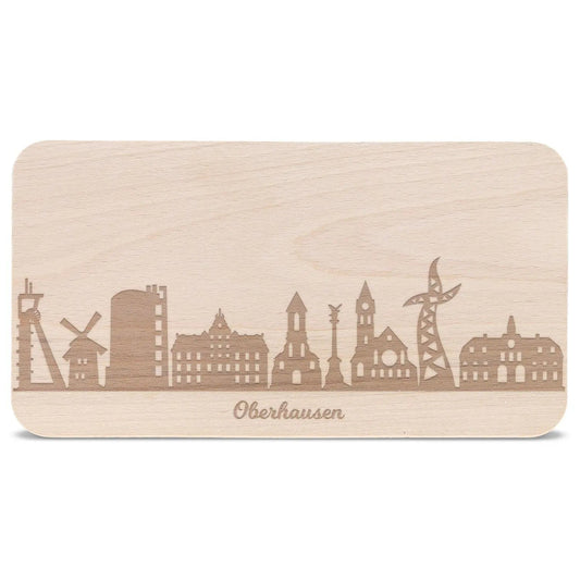 Frühstücksbrettchen Skyline Oberhausen