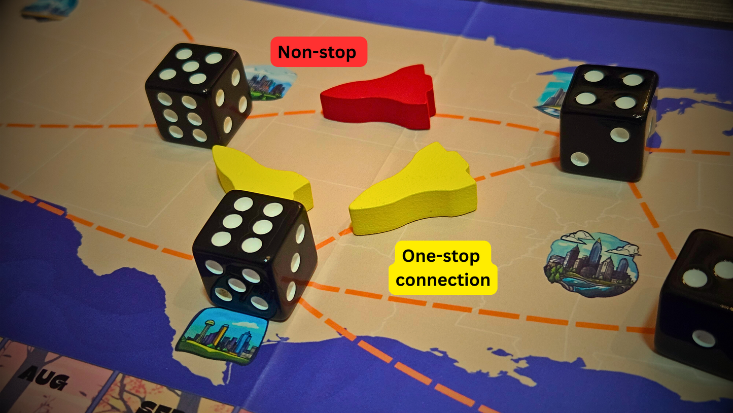 Low Cost Airlines Manager board game - USA Edition