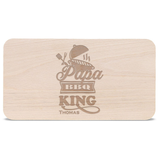 Frühstücksbrettchen Papa BBQ King