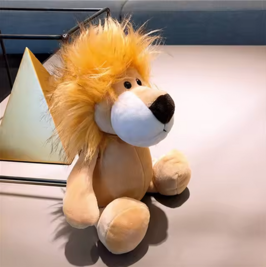 Löwe weiches Kuscheltier - 22 cm Plüschtier für Kinder Stofftier
