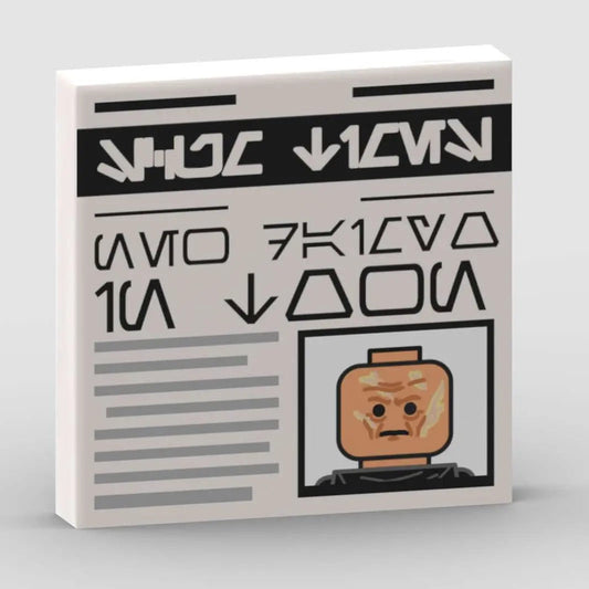 "Scum Times" 2x2 Tile "TRIBAL CRIMELORD"