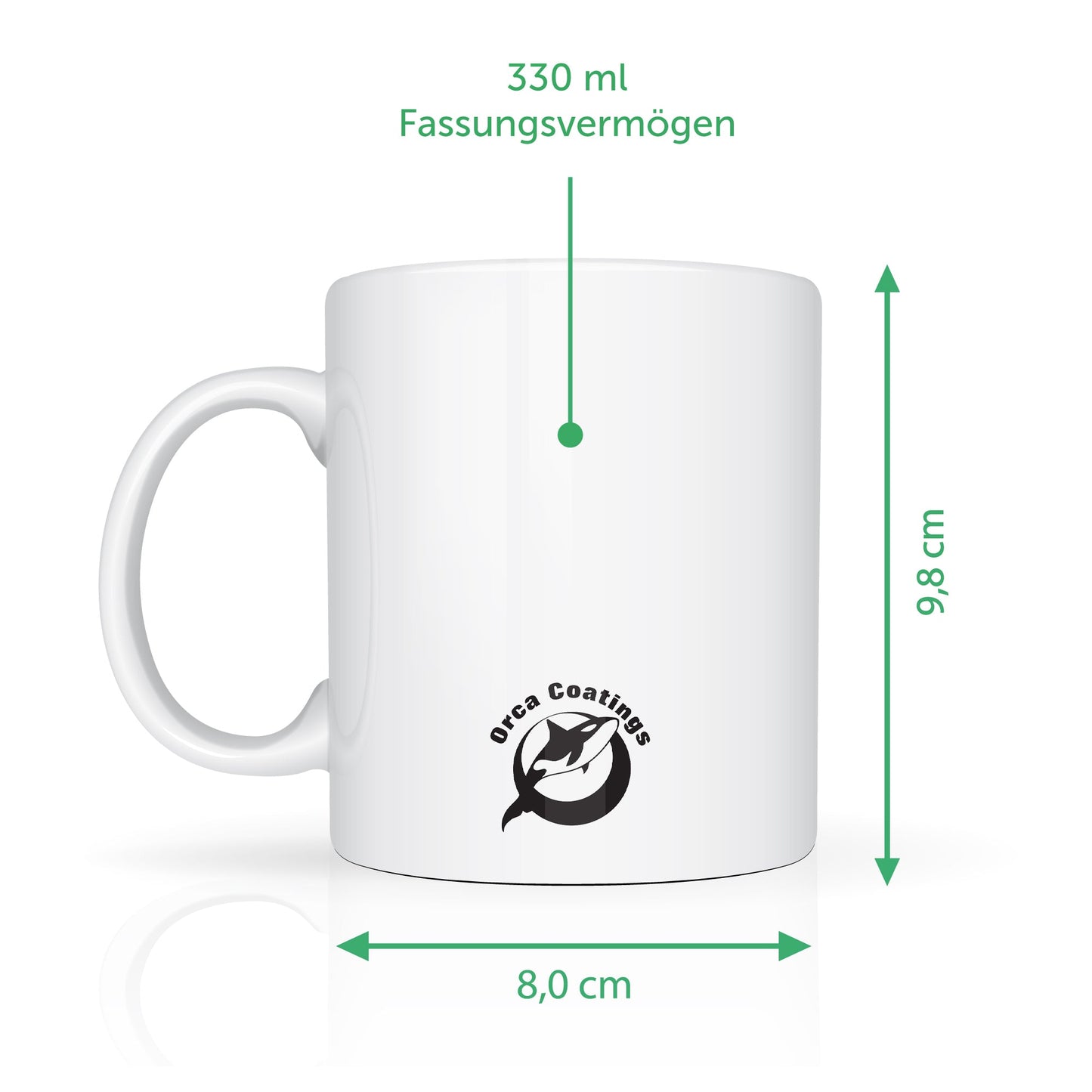 Bedruckte Tasse mit Spruch Bester Papa der Welt