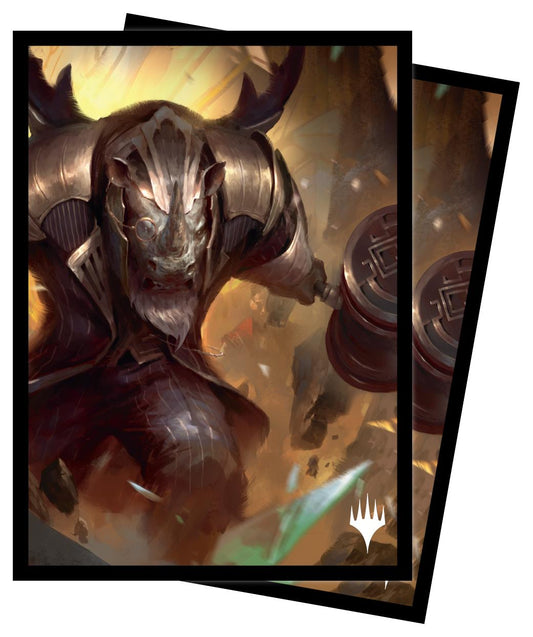 Magic the Gathering Karten Hüllen: Streets of New Capenna featuring Perrie, the Pulverizer (100)