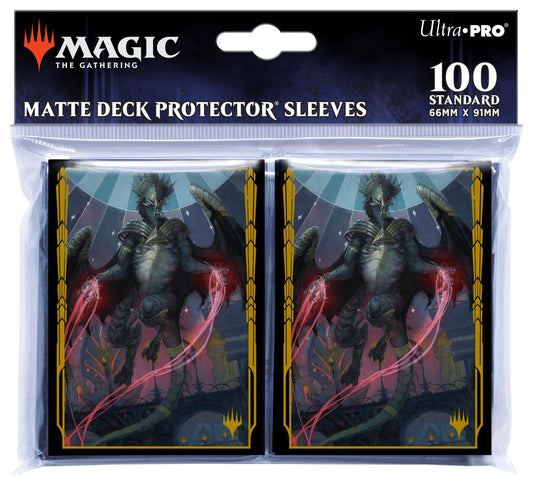 Magic the Gathering Karten Hüllen: Streets of New Capenna featuring Ziatora, the Incinerator (100)