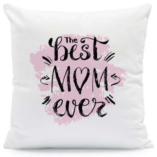 Bedrucktes Kissen mit Spruch the best Mom ever