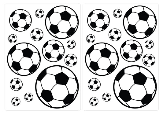 Wandsticker Set Fußball