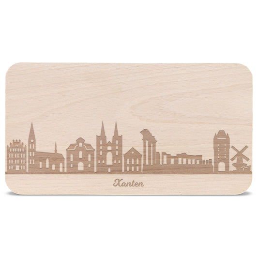 Frühstücksbrettchen Skyline Xanten