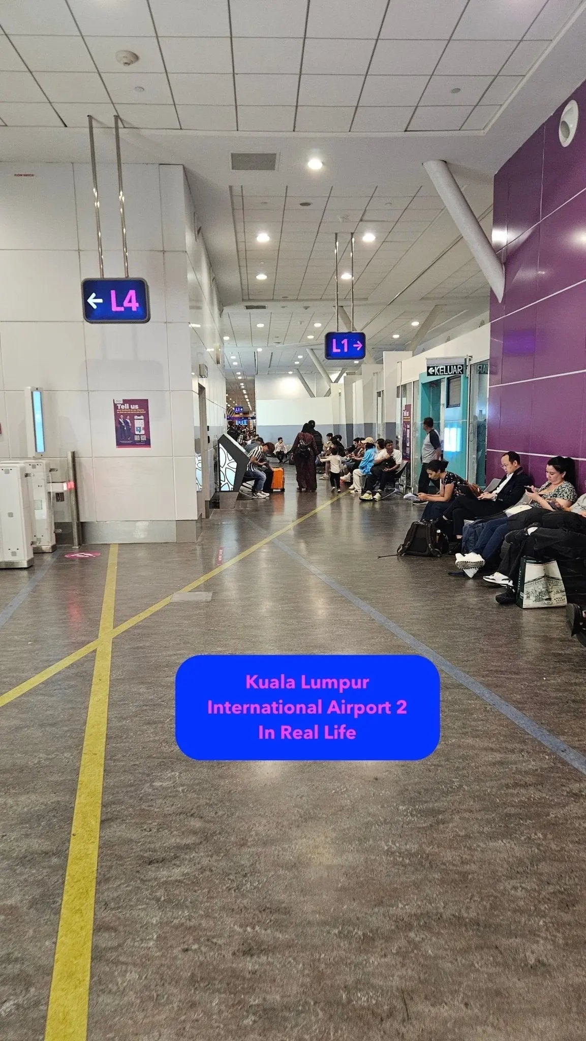 Airport Madness Manager board game - KLIA2 Edition