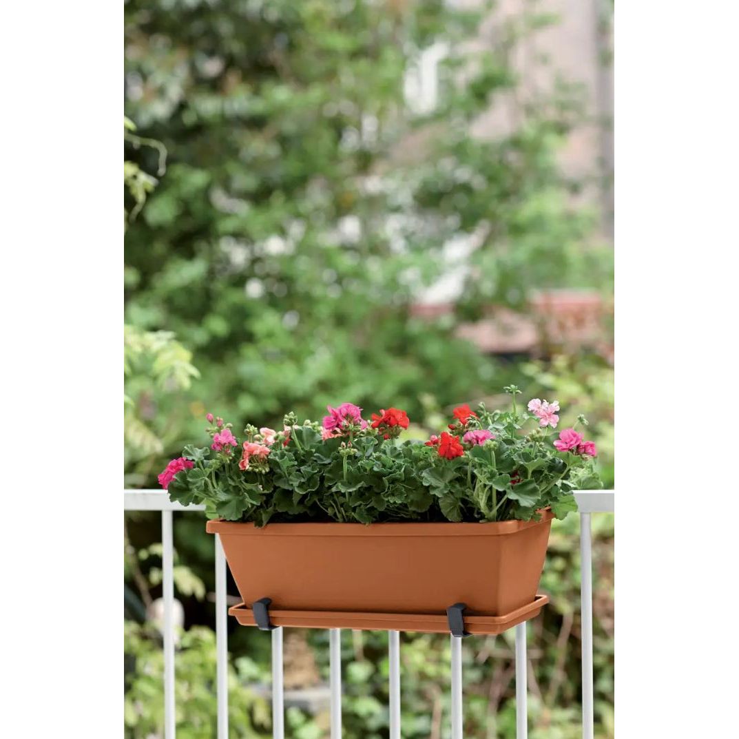 Elho - Barcelona - Balkon Blumenkasten - 70 cm - Terra