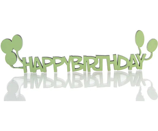 Happy Birthday Deko Schriftzug