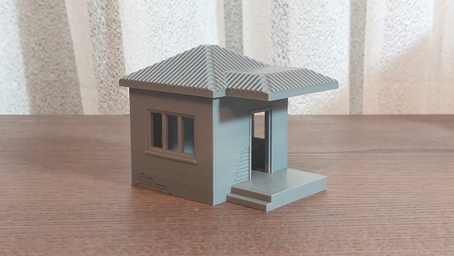 Guard Hut - Miniature Wargaming Terrain - Zona Alfa - Team Yankee - 3D Print