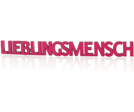 Lieblingsmensch Deko Schriftzug