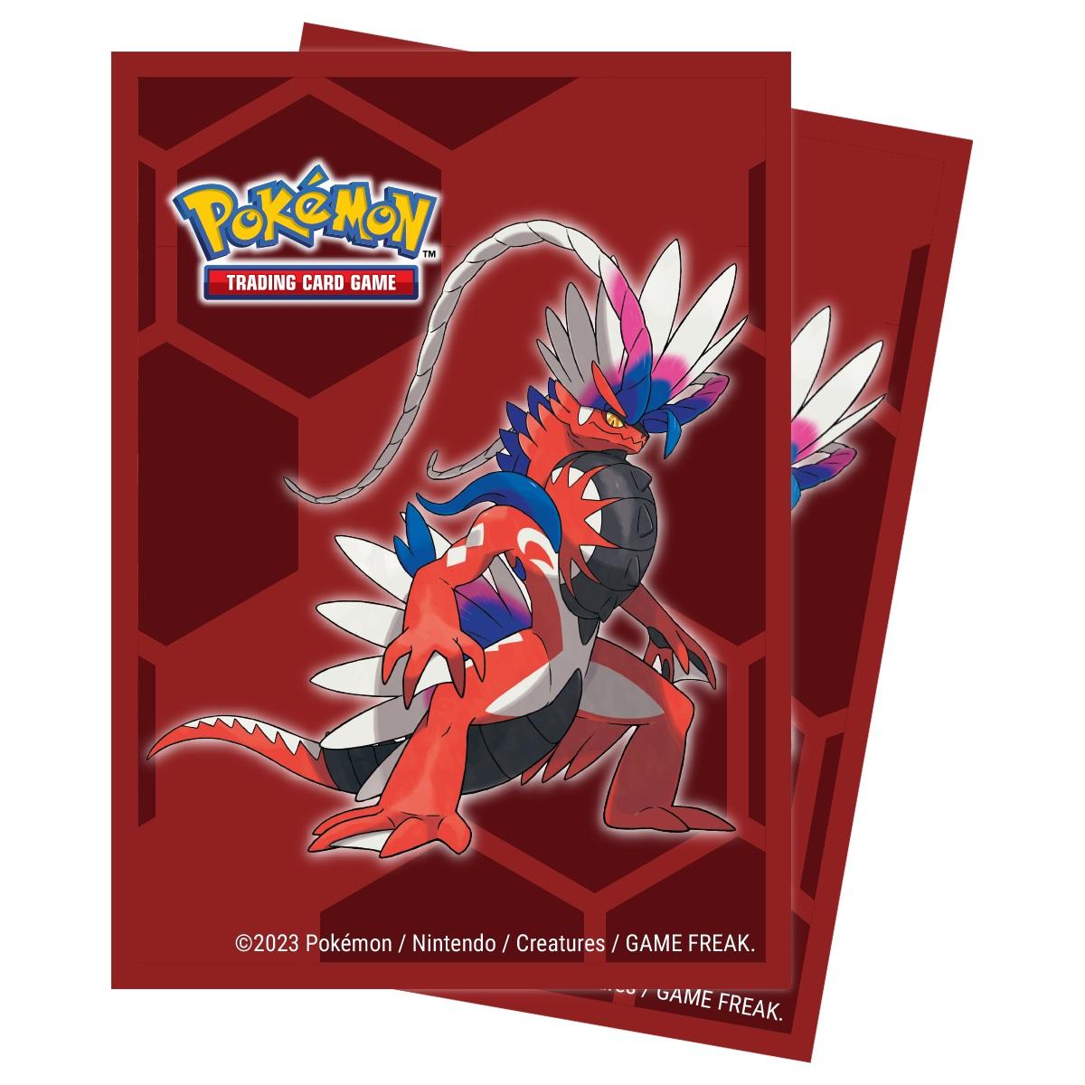 Pokemon TCG Karten 65 Hüllen UP Koraidon Sleeves