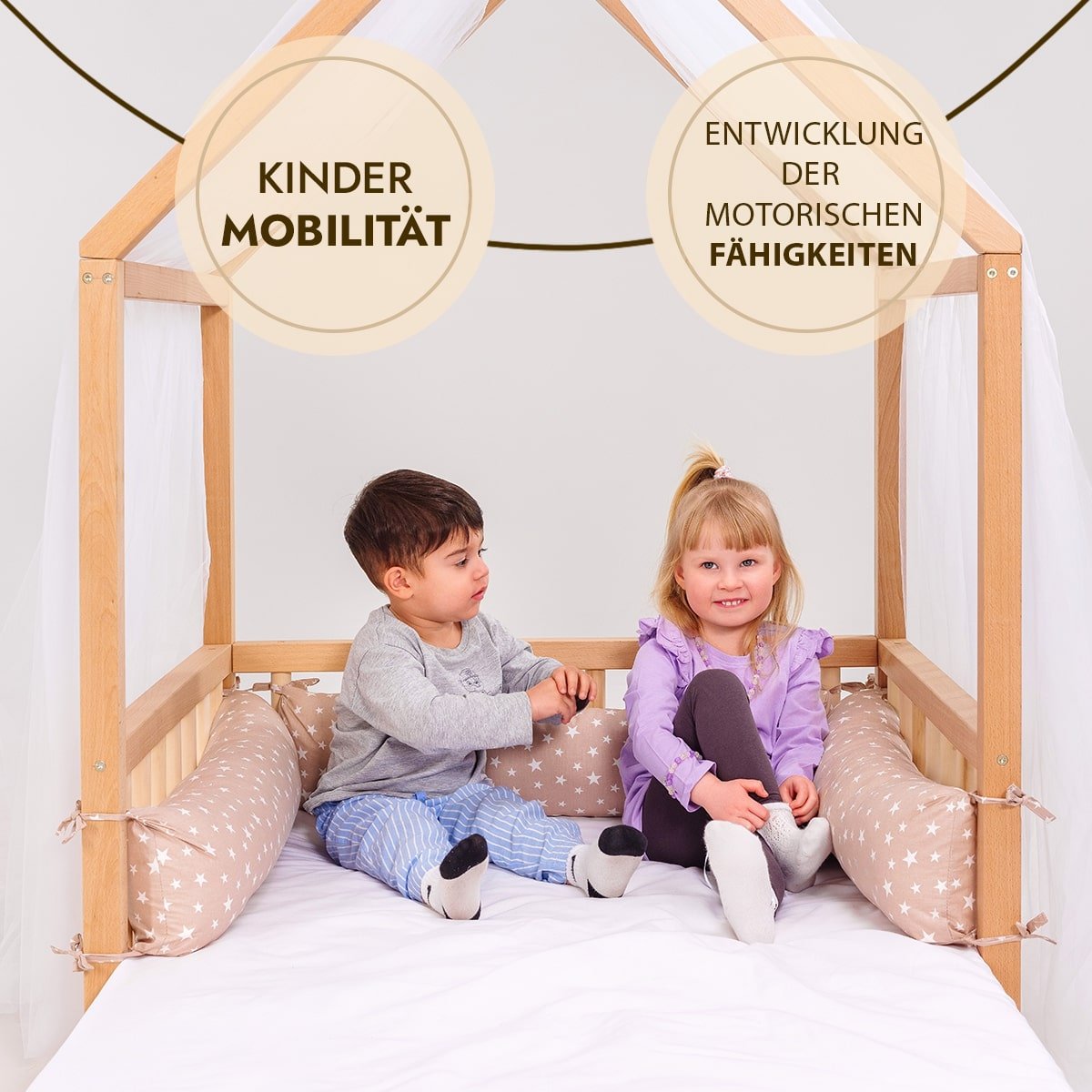 Montessori Kinderbett ab 2 Jahren