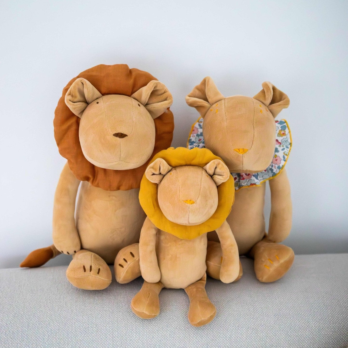 PACK DE 3 - LA FAMILLE DES LIONS