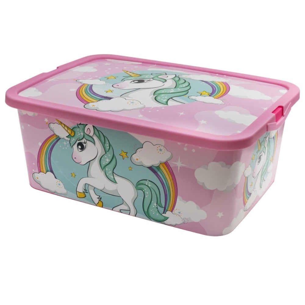 Einhorn Mädchen Aufbewahrungsbox Store Box - 13 Liter